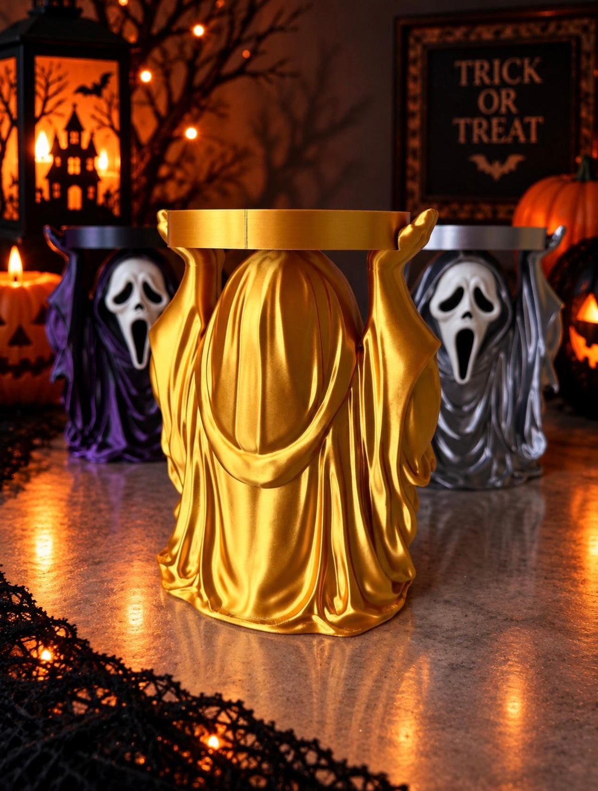 Ghostface Candle Holder Silk Edition