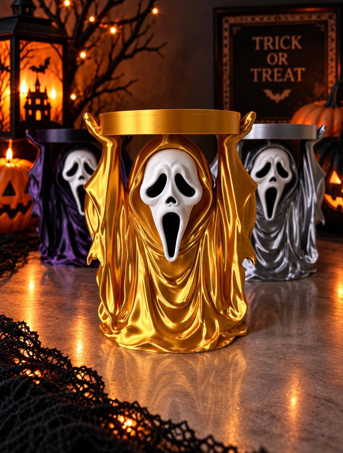 Ghostface Candle Holder Silk Edition