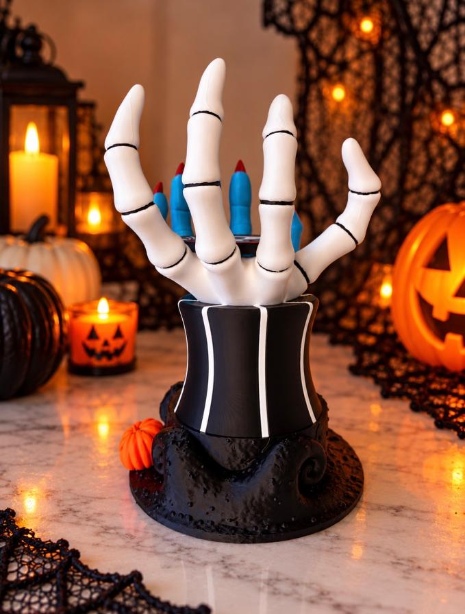 Jack & Sally Candle Holder