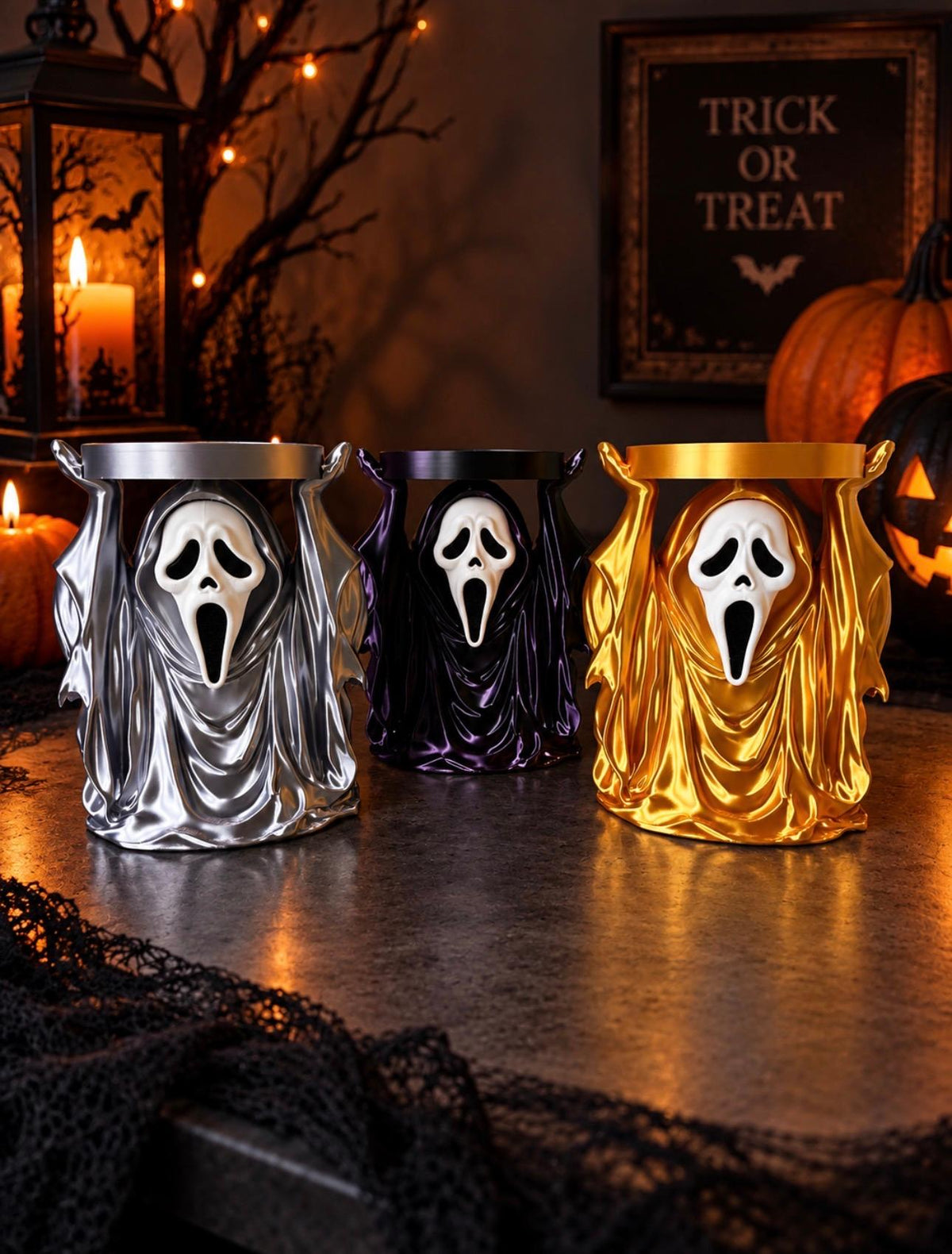 Ghostface Candle Holder Silk Edition