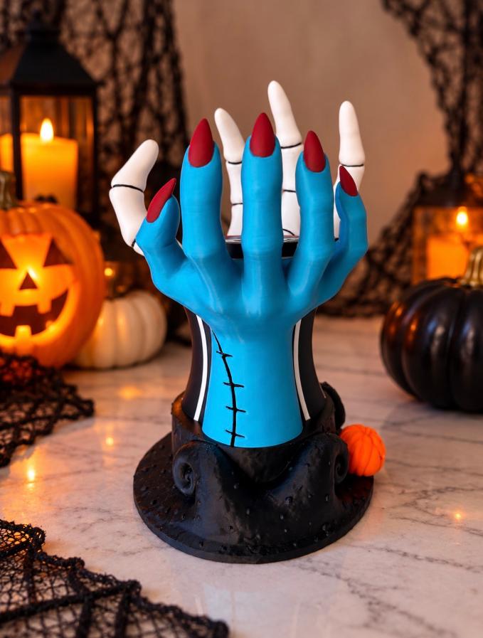 Jack & Sally Candle Holder