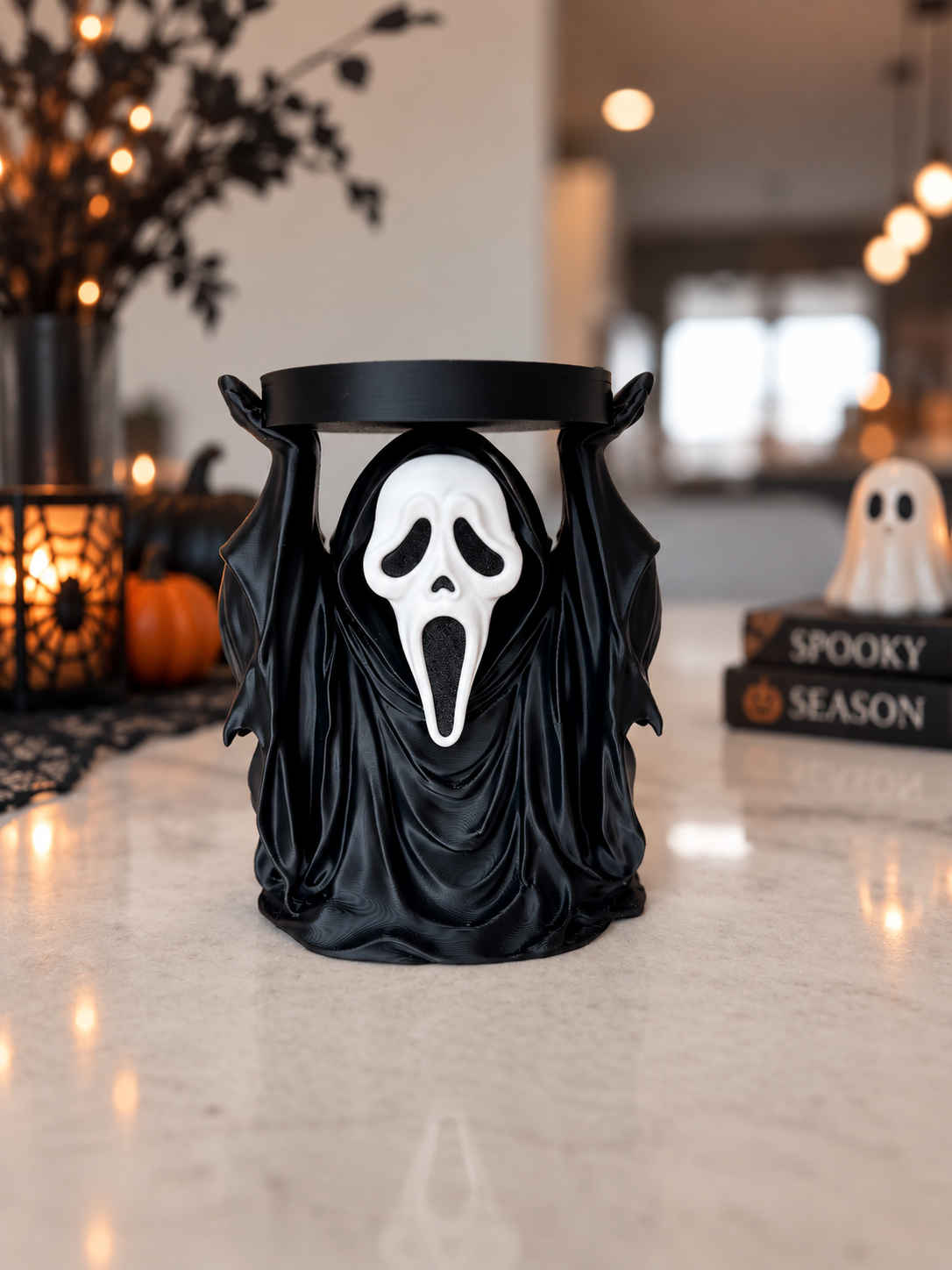Ghostface Candle Holder