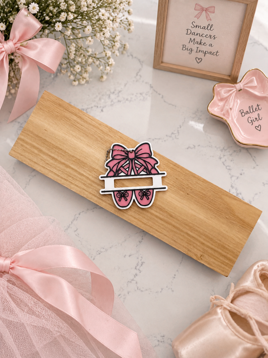 Ballerina Hair Tie Holder