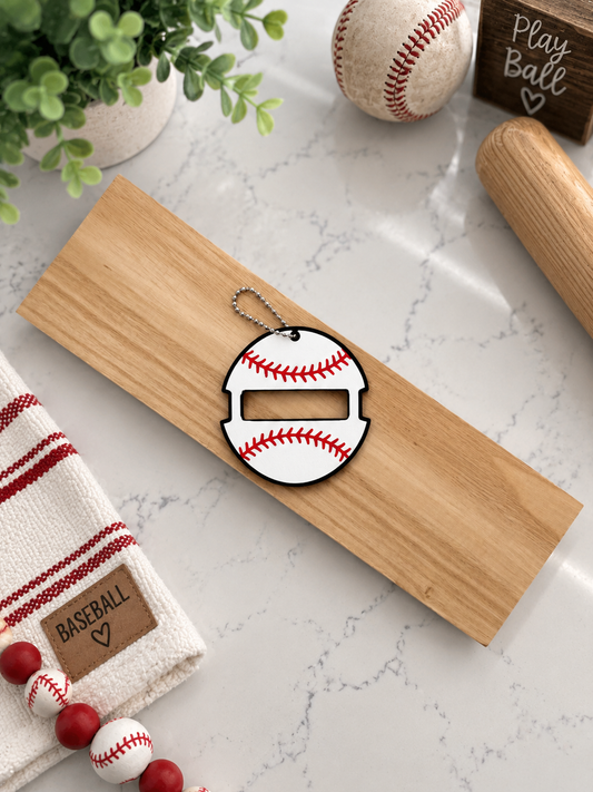 Baseball Hair Tie Holder