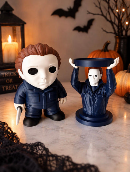 Michael Myers Candle Holder & Soap Holder Set