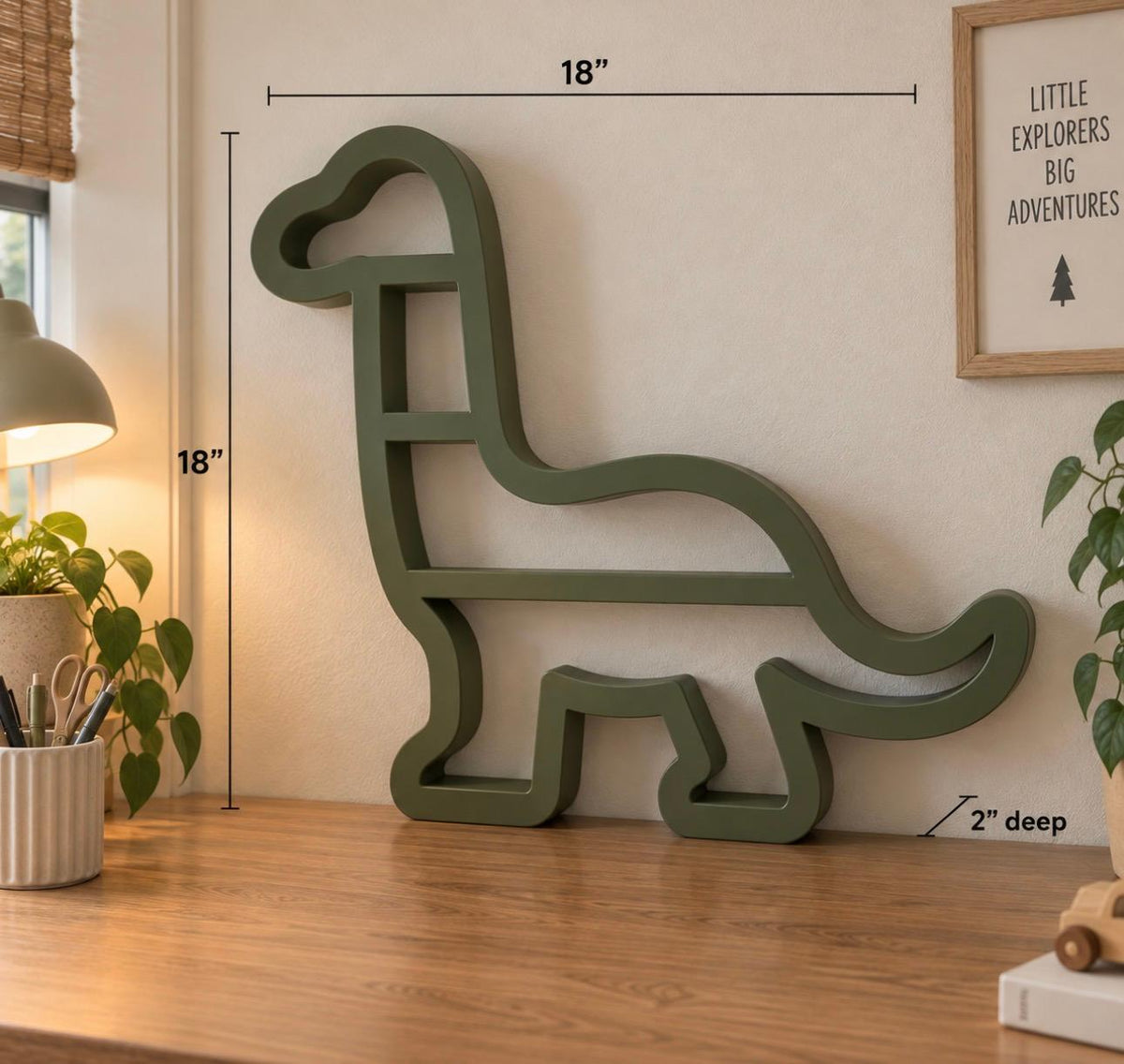 Dinosaur Display Shelf