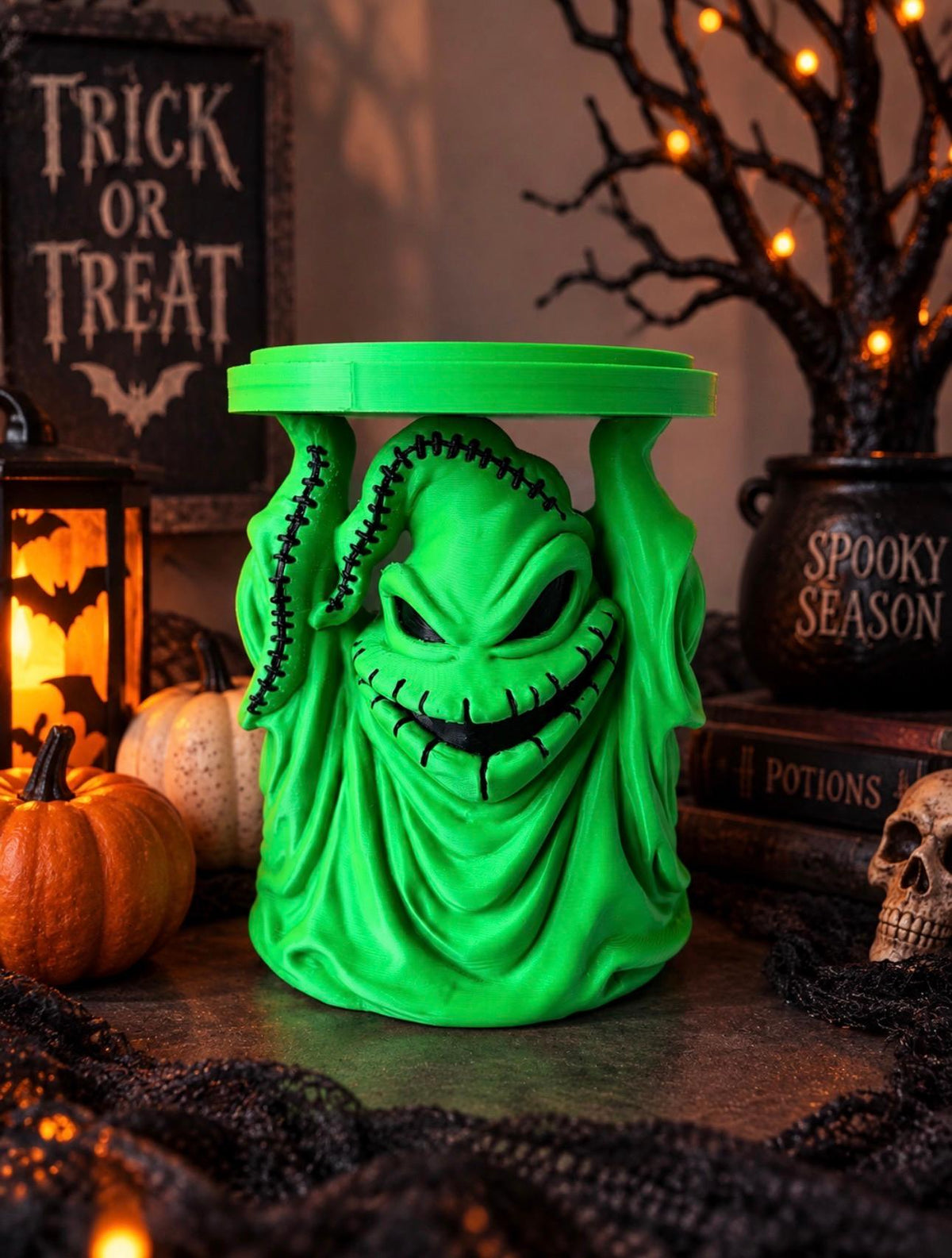 Oogie Boogie Candle Holder