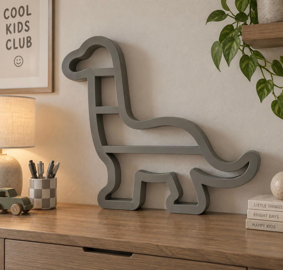 Dinosaur Display Shelf