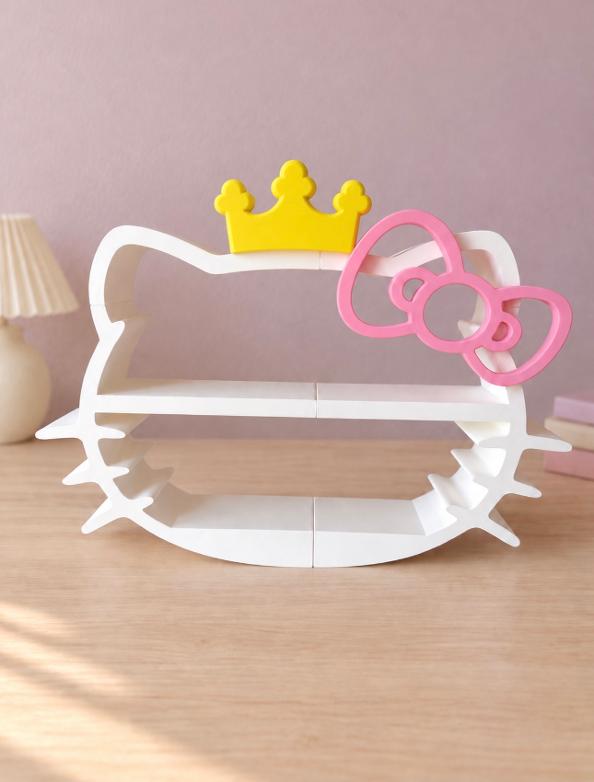 Hello Kitty Inspired Trinket Display Shelf