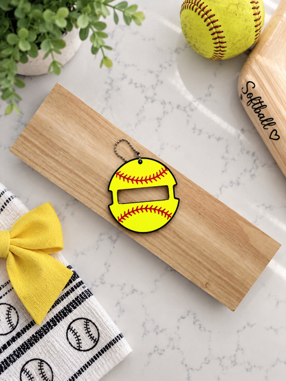 Softball Hair Tie Holder