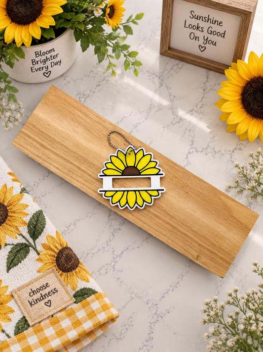 Sunflower Hair Tie Holder