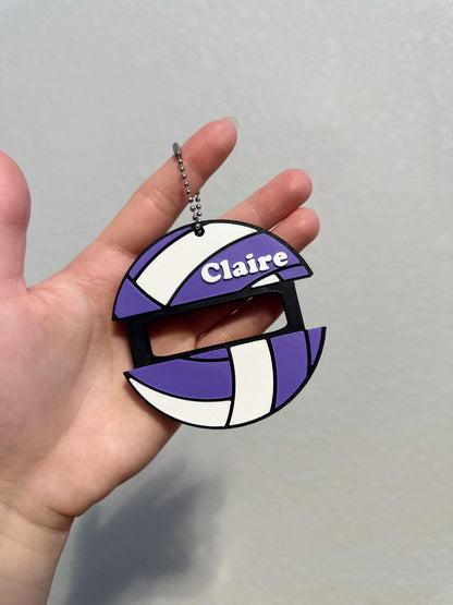 Volleyball Hair Tie Holder