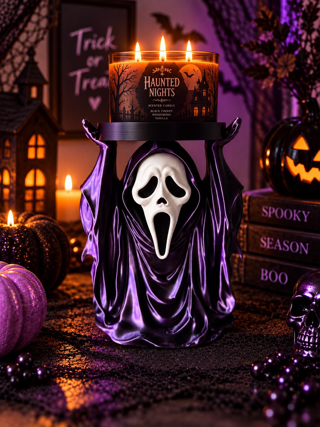 Ghostface Candle Holder Silk Edition