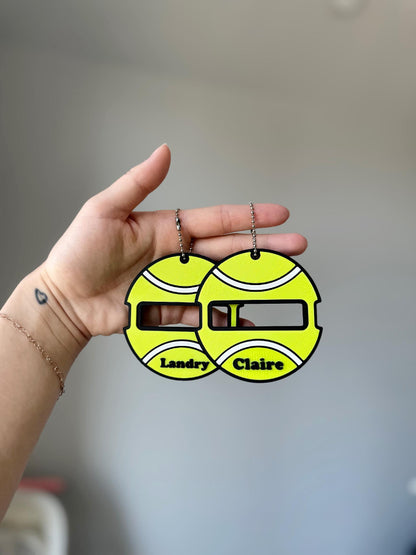 Tennis Hair Tie Holder