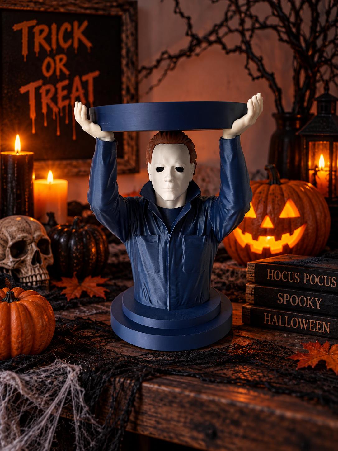 Michael Myers Candle Holder