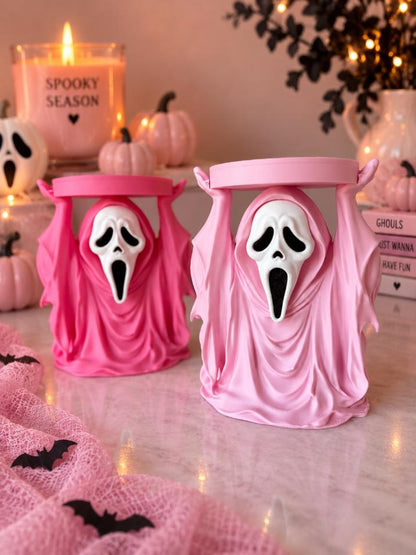 Ghostface Candle Holder