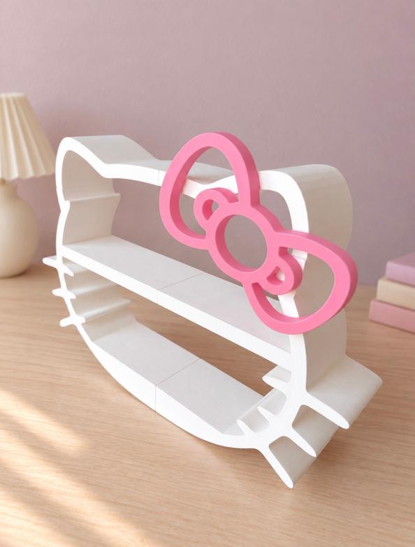Hello Kitty Inspired Trinket Display Shelf