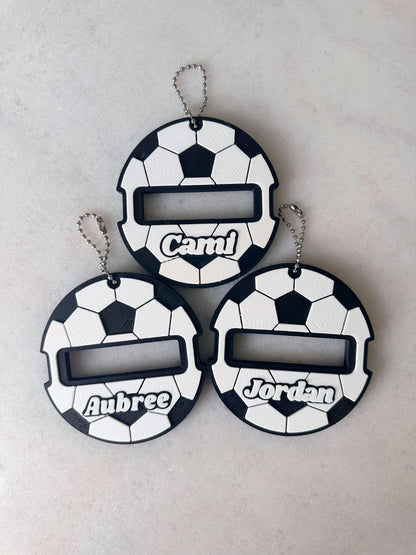 Soccer Hair Tie Holder